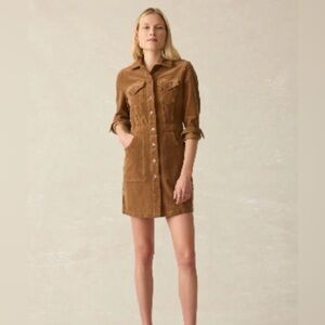 Faherty Softstretch Cord Michelle Dress size 2